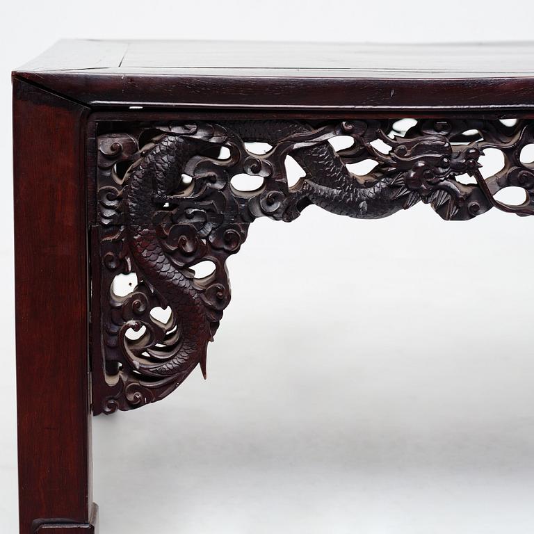 A Chinese kang table, early 20th Century.