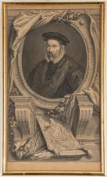 A collection of 38 18-19th century etchings.