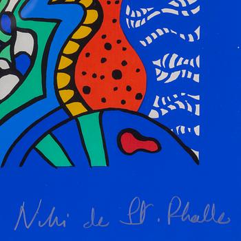 NIKI DE SAINT PHALLE, silkscreen, signed and numbered 41/150.