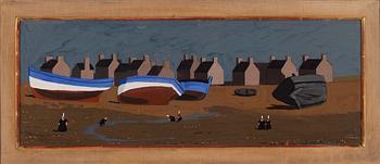 Lars Norrman, "Fiskeby, Bretagne".