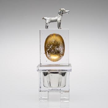 MARKKU SALO, SCULPTURE. Sign. Markku Salo, Nuutajärvi 2011.