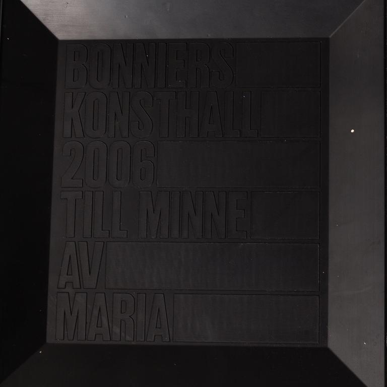 BORIS BERLIN/POUL CHRISTIANSEN, bord med två stolar, "Non", Komplot design, Källemo.