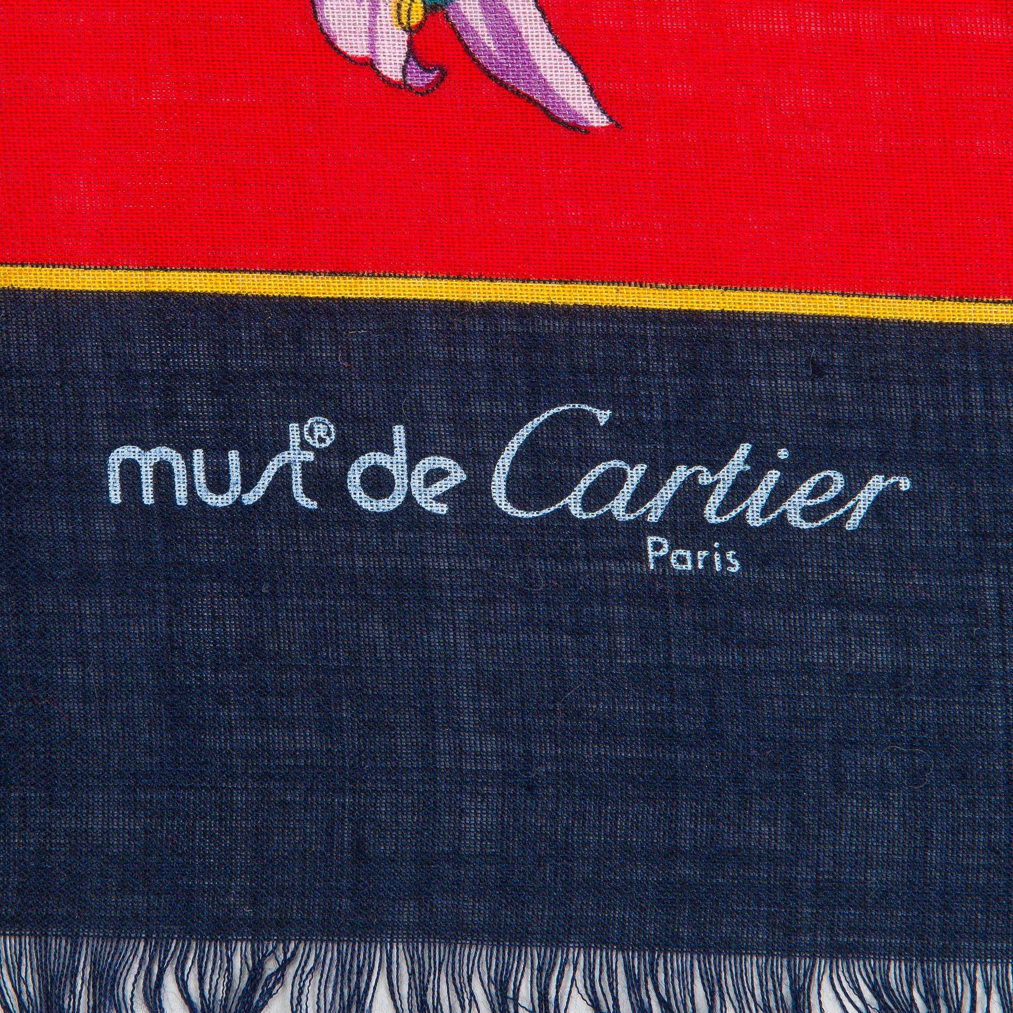 Cartier, sjal "Must de Cartier".
