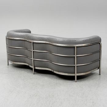 JONATHAN DE PAS, DONATO D. URBINO & PAOLO LOMAZOTTI, an 'Onda' sofa from Zanotta, Italy, model launched in 1985.