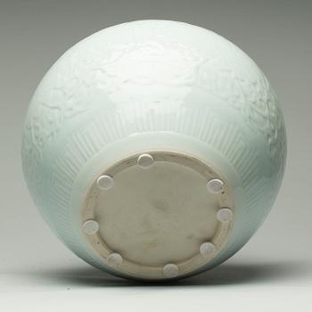 URNA, porslin, Kina, 1900/2000-tal.