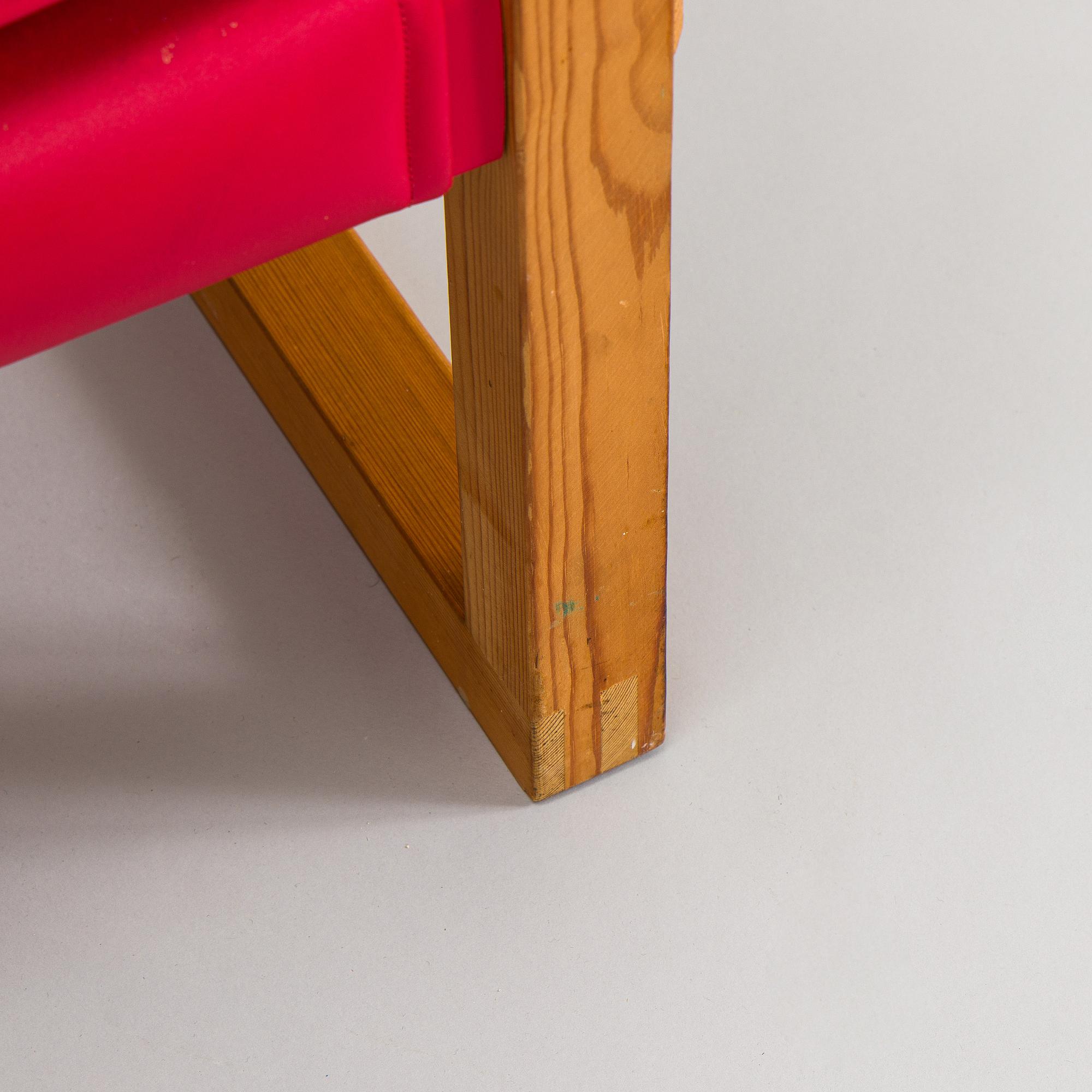 Torsten "Totti" Laakso, a pair of armchairs, “Farmari”, Skanno, 1965.