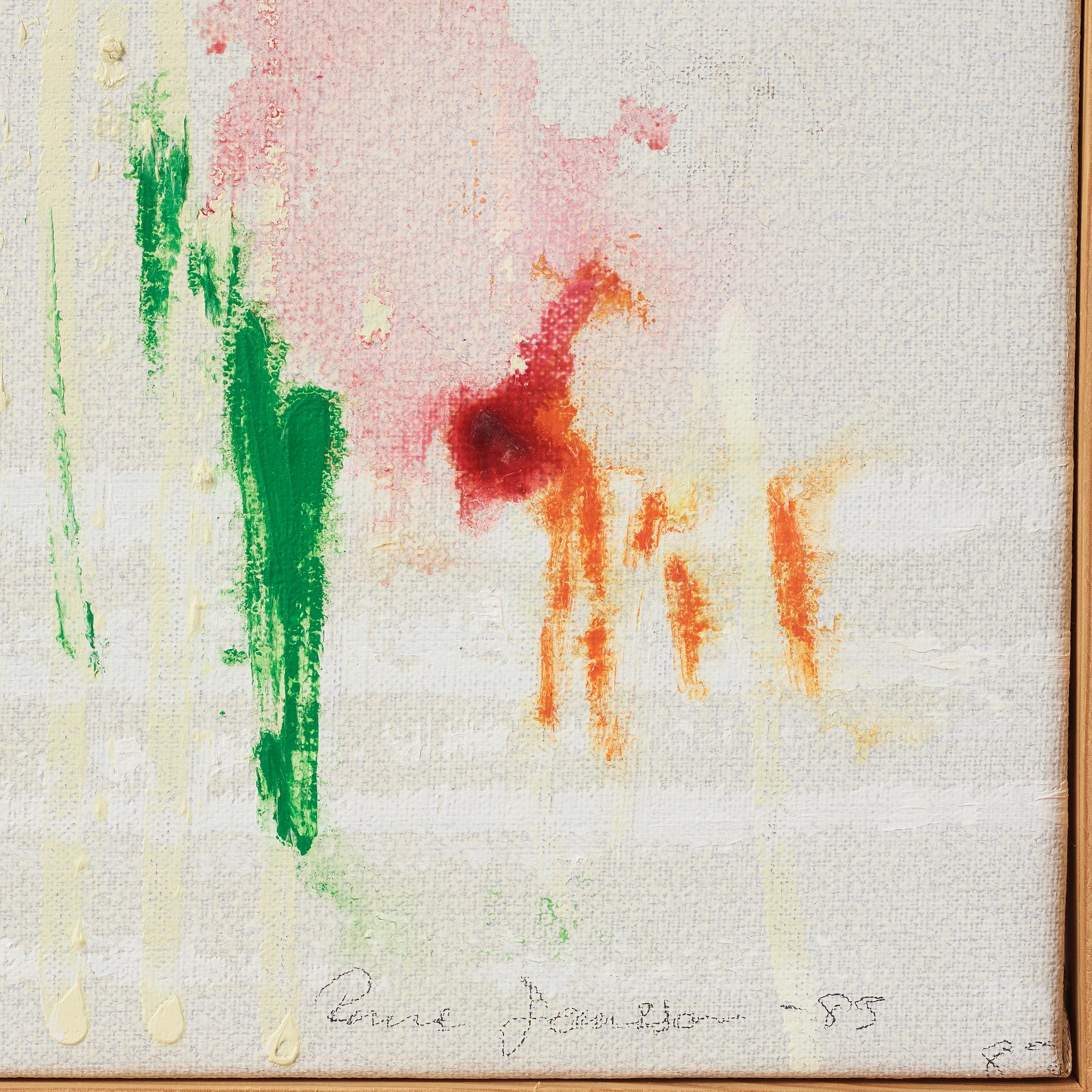 RUNE JANSSON, oil on canvas, signed and dated -83.