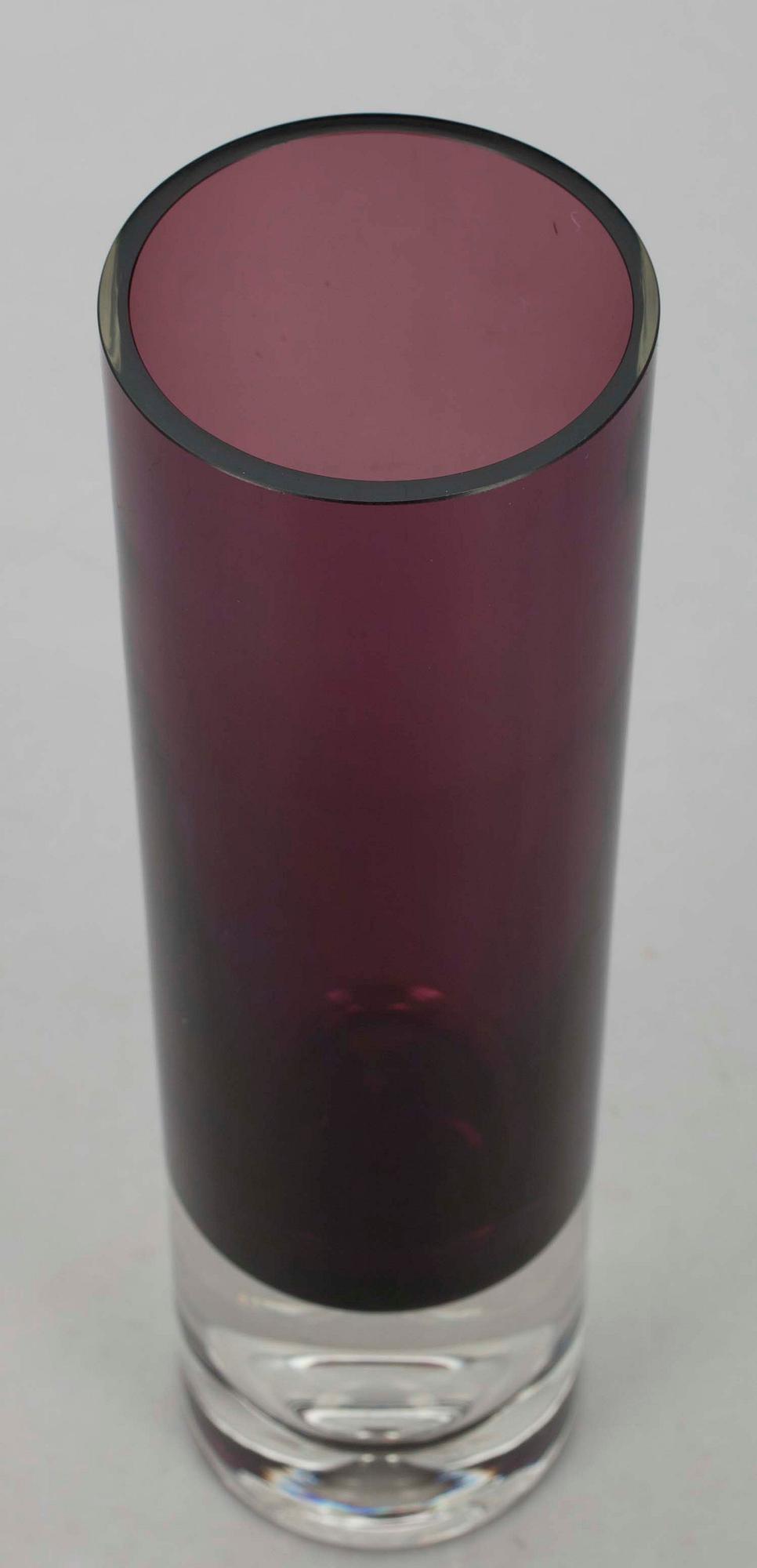 VAS, glas, sign. Tapio Wirkkala 3586. Iittala, 1900-talets andra hälft.