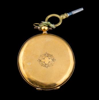 DAMFICKUR, 18k guld. Vikt ca 40g.