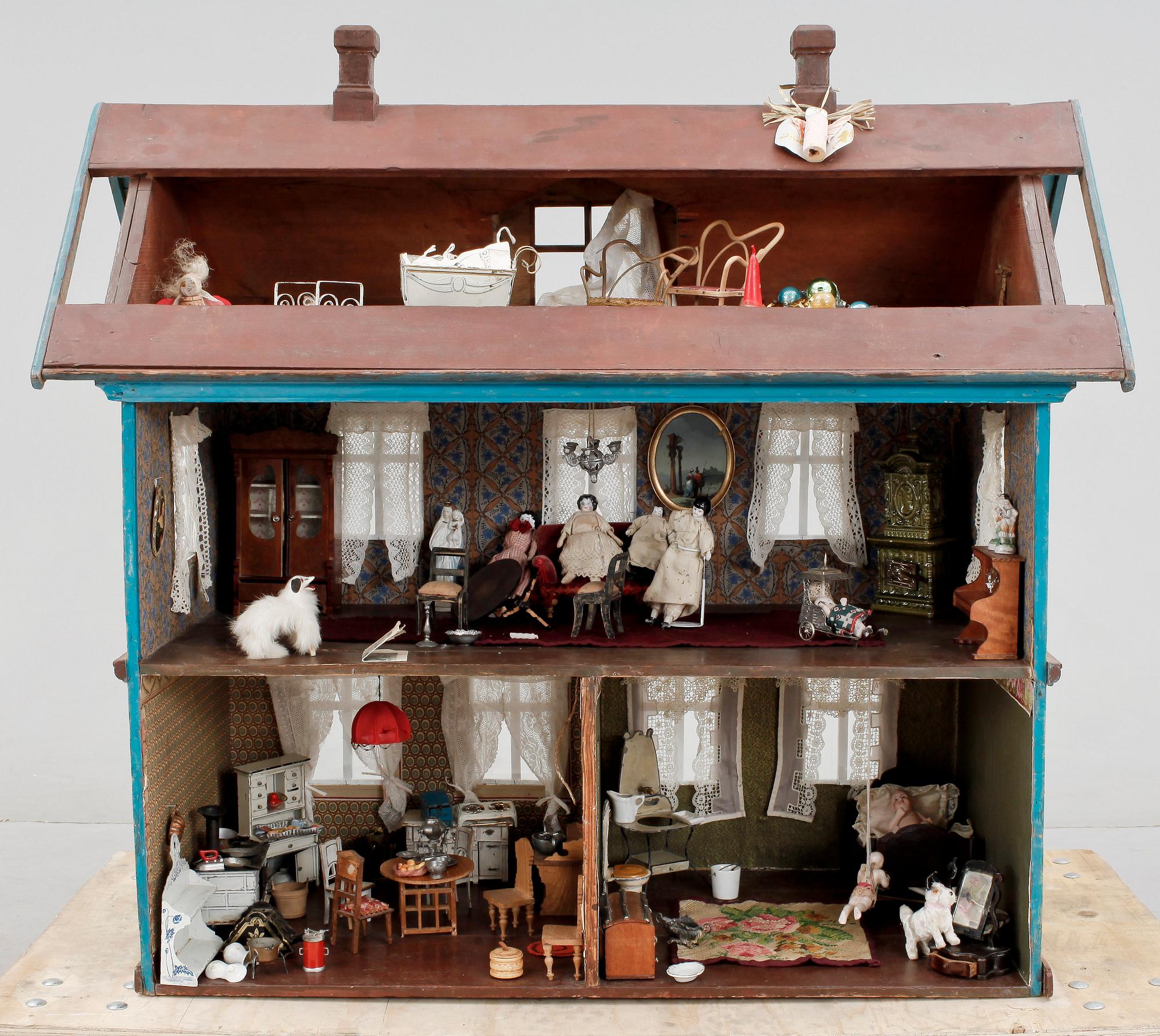 DOCKSKÅP, med inredning, Danmark 1912.