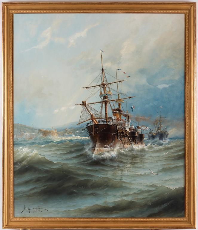 Herman af Sillén, French Frigates.