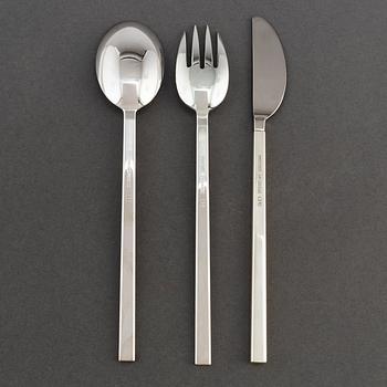 Six pieces of silver cutlery design Carl Philip Bernadotte, MEMA GAB 2009.