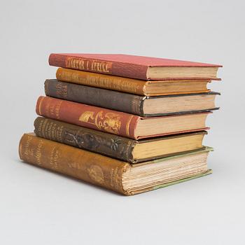 SIX TRAVELERS BOOKS FROM THE END OF 19TH CENTURY.