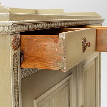 A late-Gustavian sideboard, Sweden, around 1800.