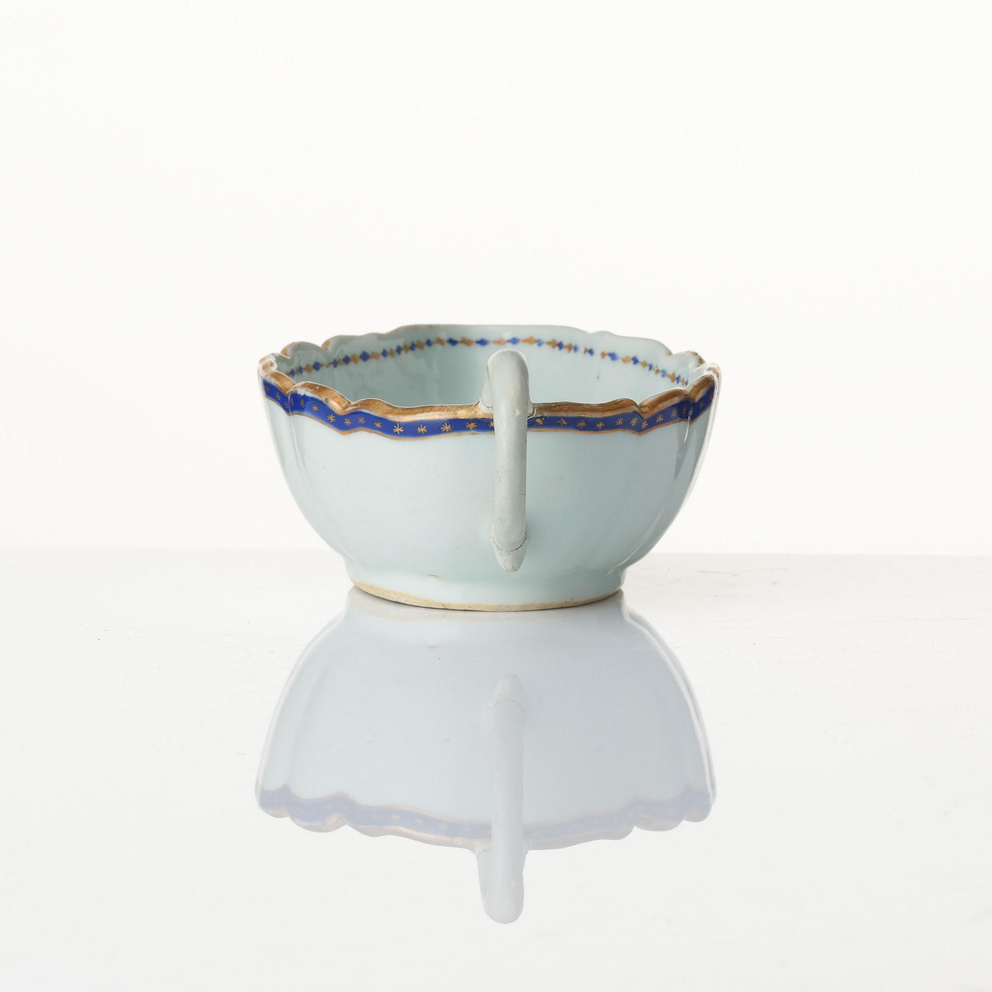 A 'Chinese Export' service, Qing dynasty, Jiaqing (1796-1820). (10 pieces).
