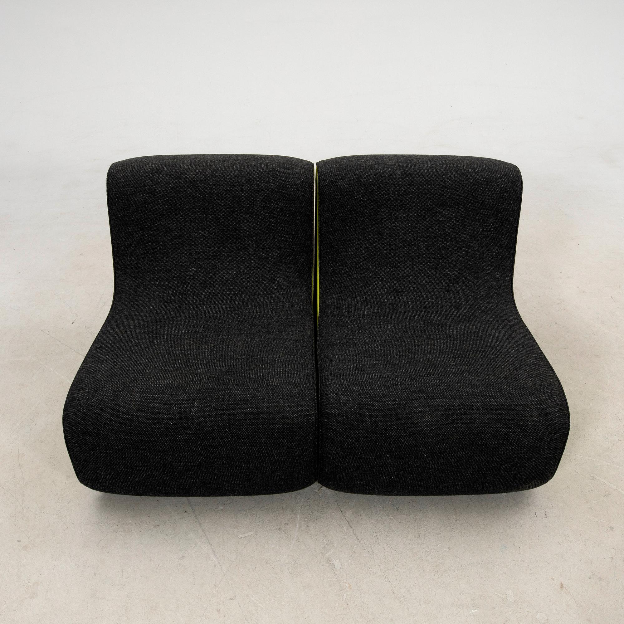 Hertel & Klarhoefer Armchairs, a pair "Ally" S06 Blå Station Hertel & Klarhoefer 2012.