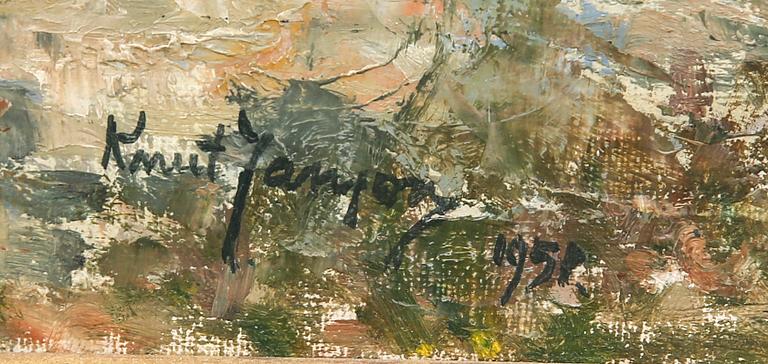 Knut Janson, "The abandoned house".