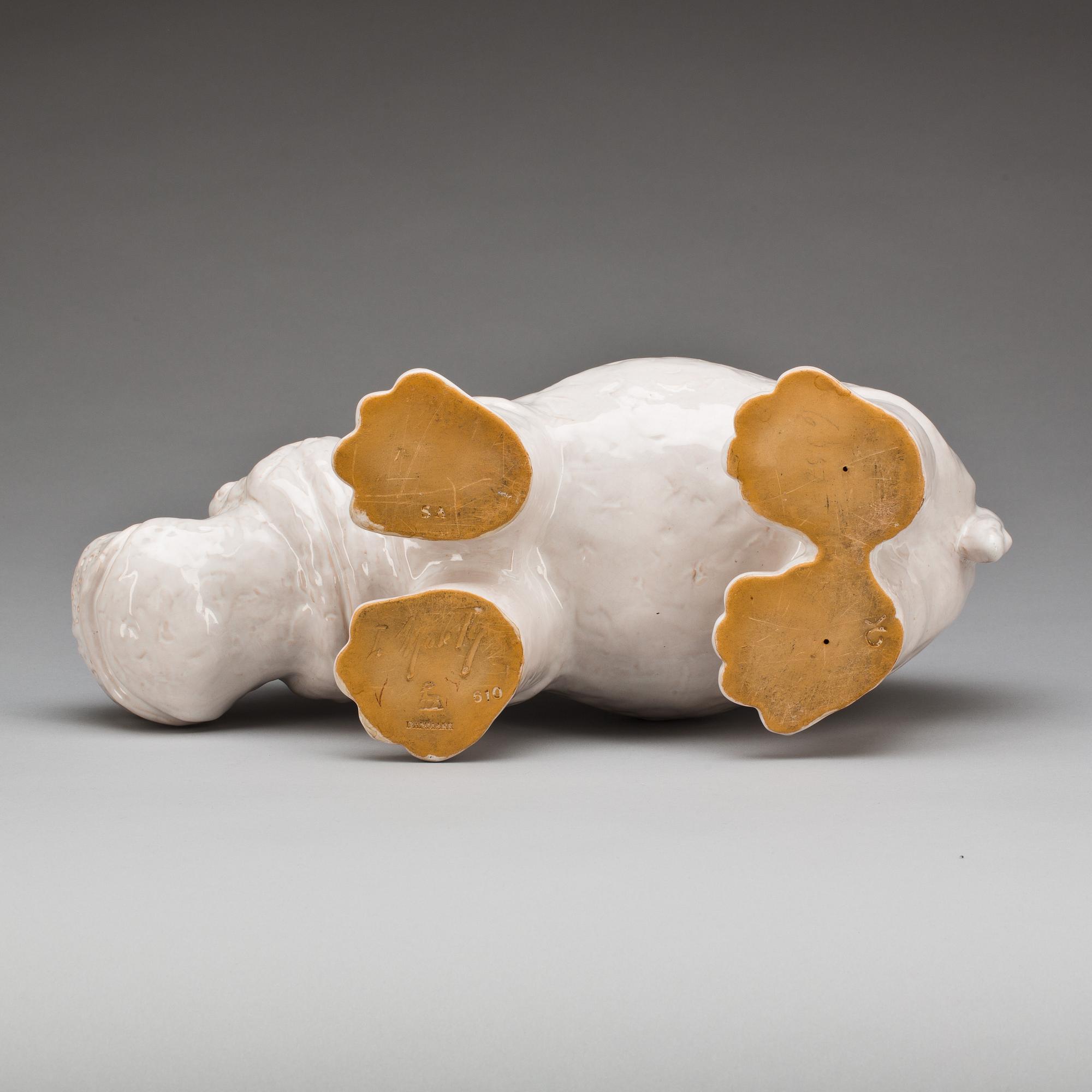 FIGURIN, keramik, L. Hjort, Danmark.