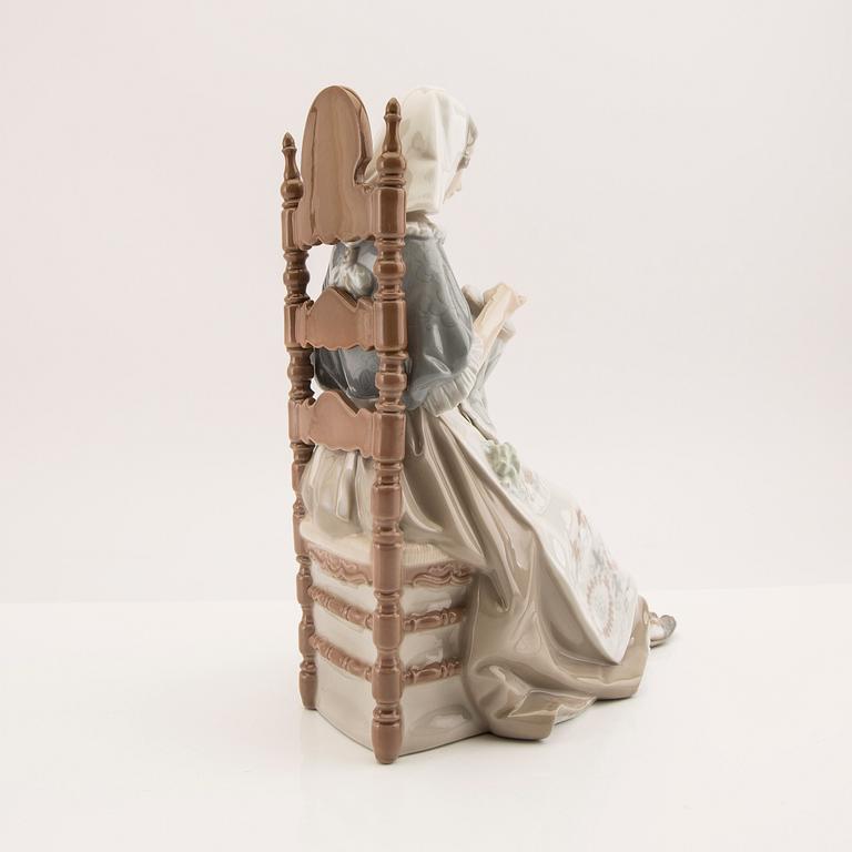 Figurin Lladro Spanien 1900-talets andra hälft porslin.