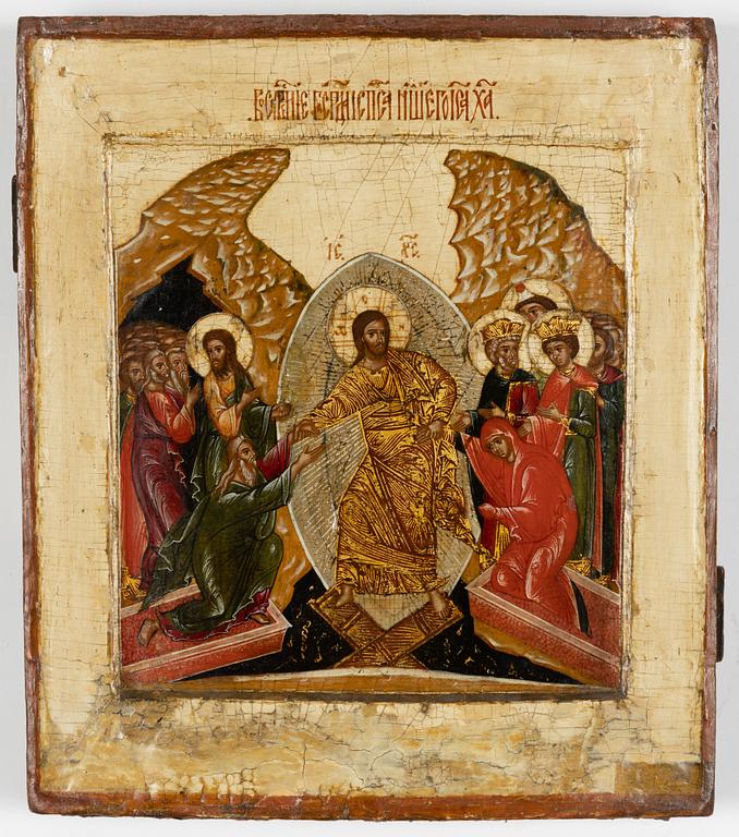 Icon, "Descent into Hell".