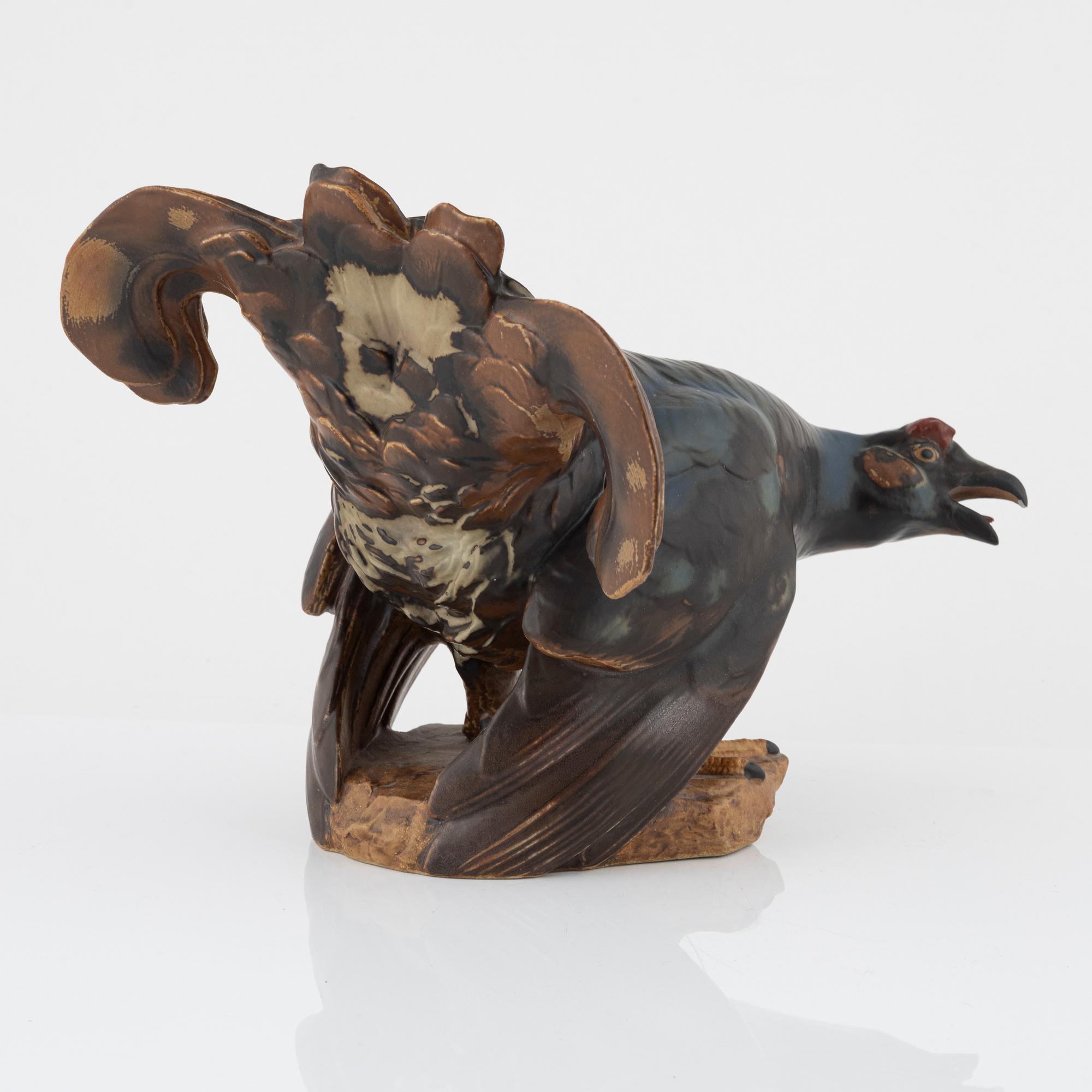 Figurin, stengods, Dahl Jensen, Bing & Grøndahl, Danmark.