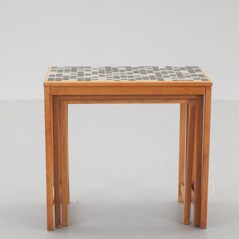 SATSBORD, 3-delat, 1900-talets mitt.