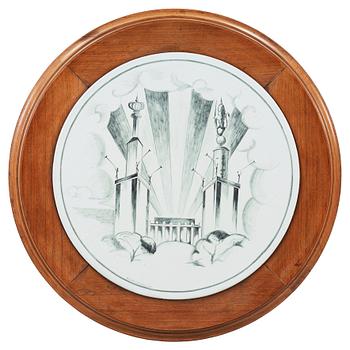 Swedish Grace, a table probably by Svenska Möbelfabrikerna Bodafors and S:t Erik, Upsala 1923.