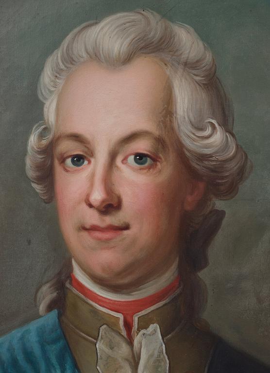 Jakob Björck Attributed to, ”Prince Fredrik Adolf” (1750-1803).