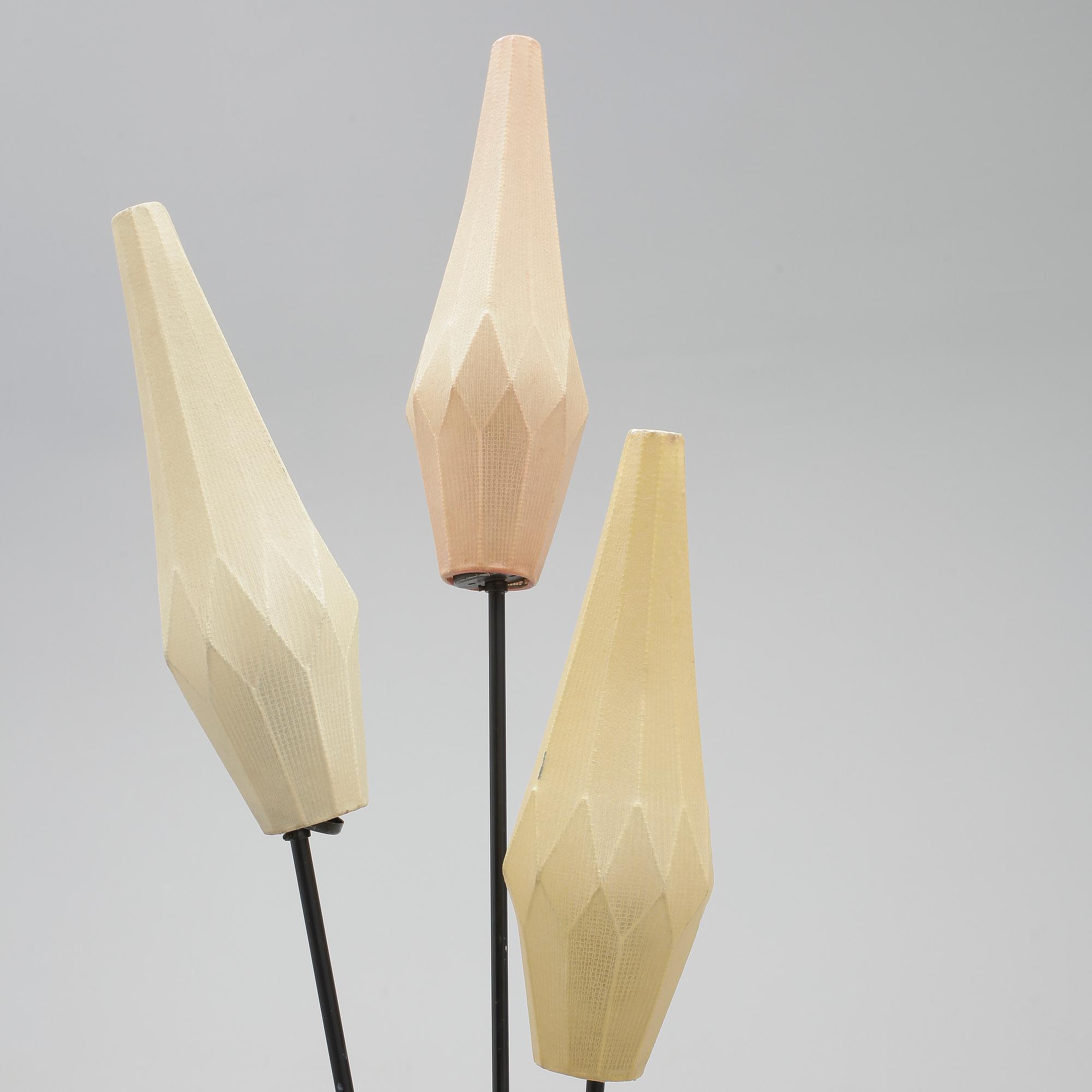 GOLVLAMPA, 1950-tal.