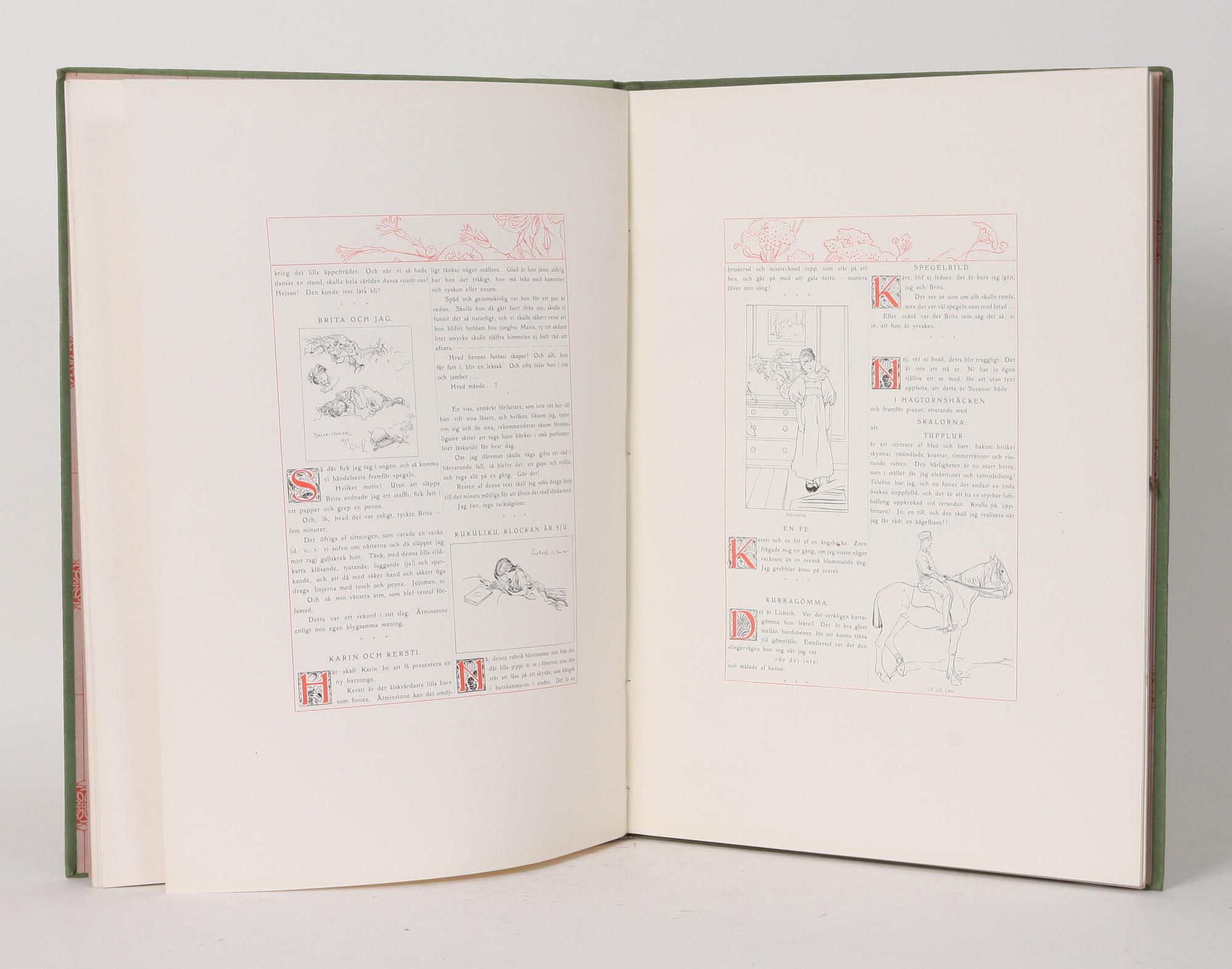 BOK, "Carl Larsson", Albert Bonniers förlag, Stockholm, 1902.