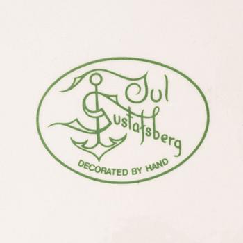 A 44 piece 'God Jul' porcelain service from Gustavsberg, later part of the 20th Century.