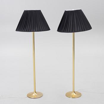 Floor lamps, a pair, Ivars, second half of the 20th century.