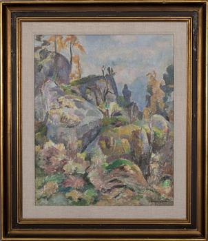 ILMARI VUORI, olja på duk, sign o dat -46.