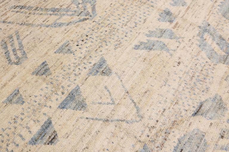 A rug, Morocco design, approx. 289 x 204 cm.
