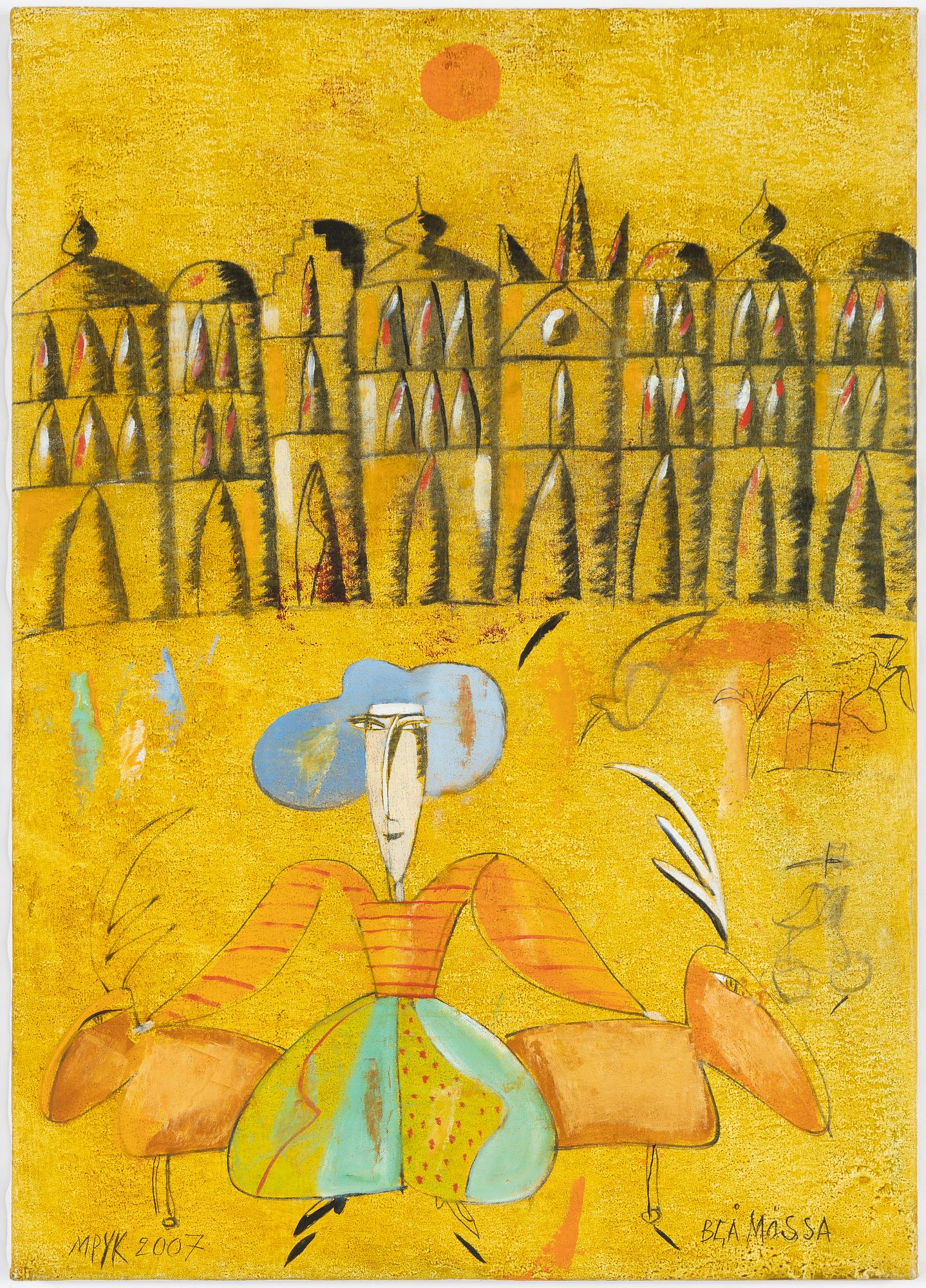 Madeleine Pyk, "Blå mössa”.