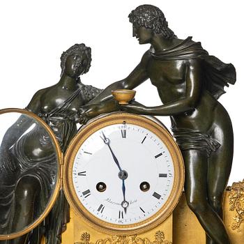 Bordspendyl, Parisarbete, omkring år 1800, Directoire.