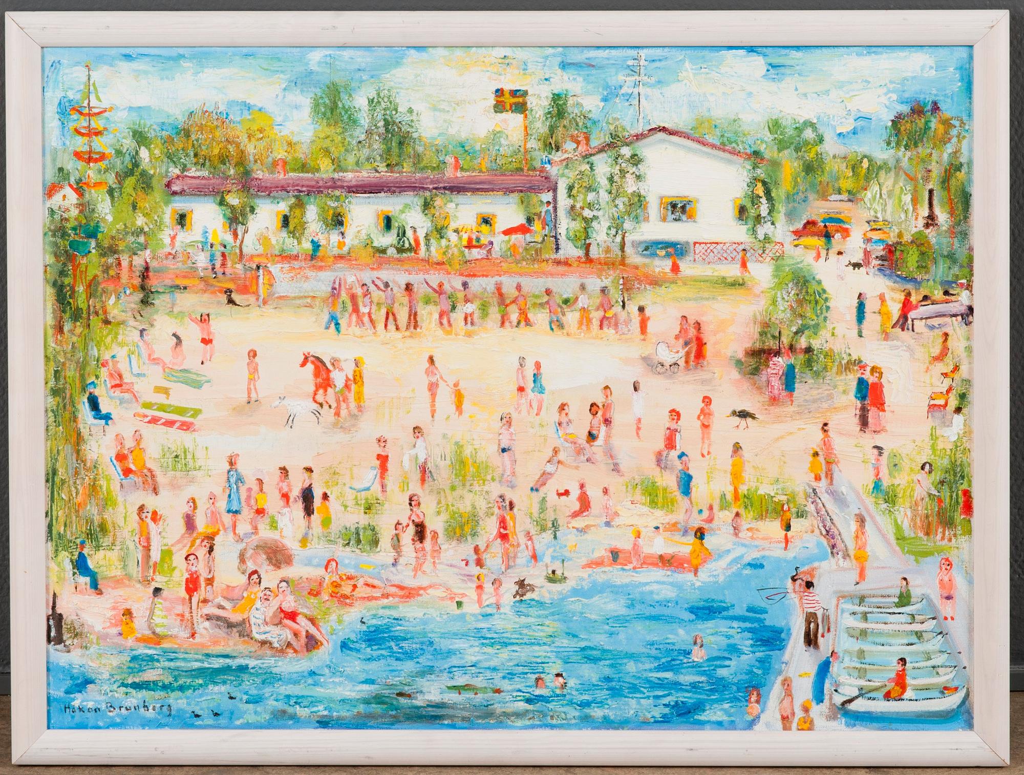 Håkan Brunberg, PARADISETS STRAND, ÅLAND.