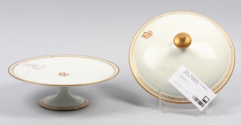 MATSERVIS, 25 delar, porslin, Bavaria.