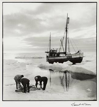 Lennart Nilsson,  "Isbjörnsjakt vid Hvitøya (Vitön), Svalbard, Norge 1947".