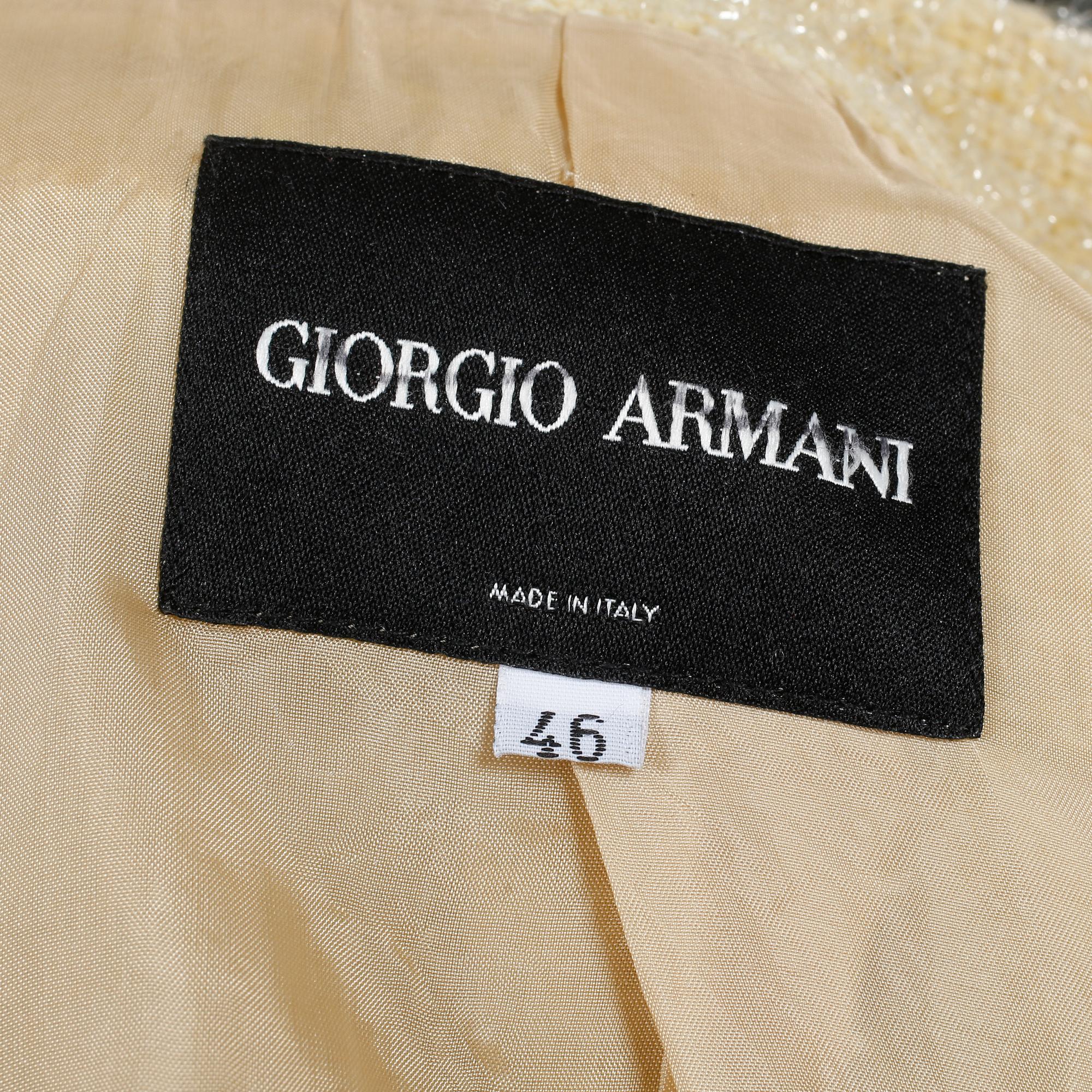 KAVAJ, Giorgio Armani.