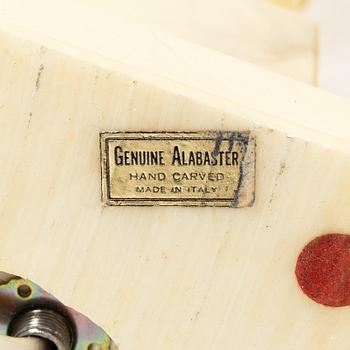 Bordslampor ett par, 1900-talets andra hälft, Italien.