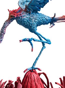 Nathalie Djurberg & Hans Berg, "One Last Trip to the Underworld (Strawberry Red and Blue)".