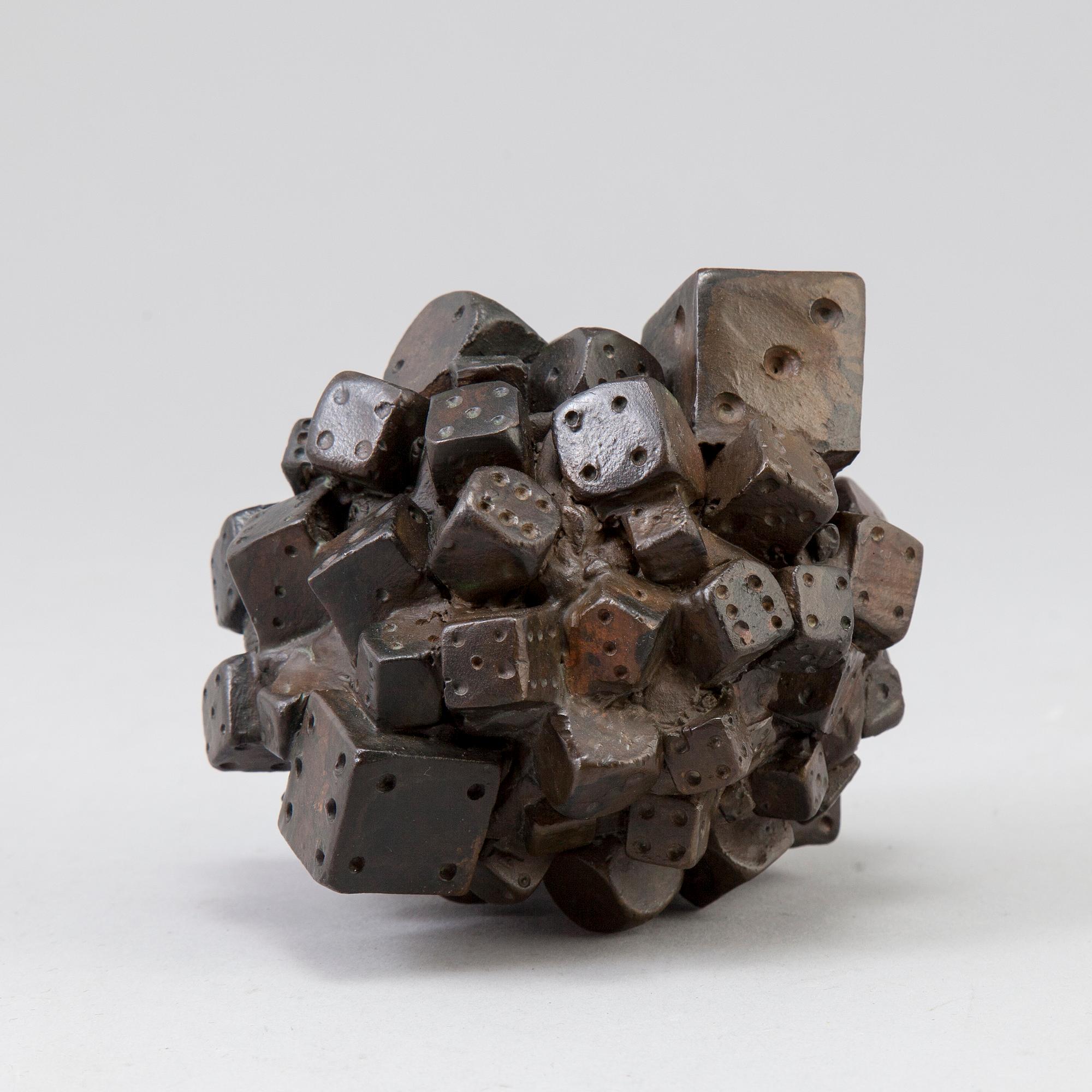 DAN WOLGERS, sculpture in bronze signed Dan Wolgers and numbered 10/50.