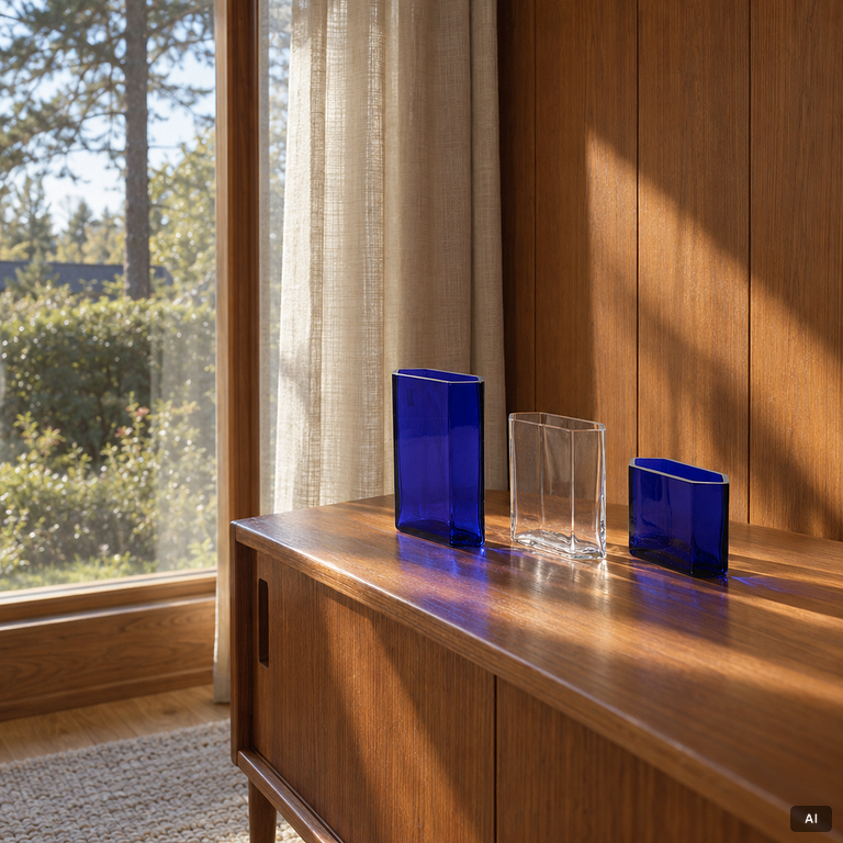 Karin Björquist, Vases, 3 pcs, second half of the 20th century.