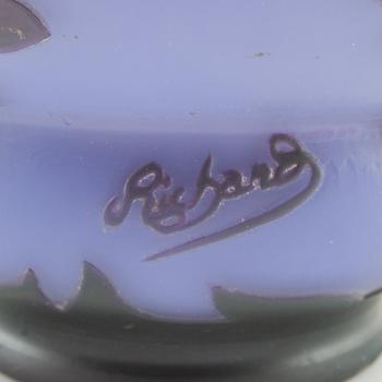 Vase, signed Richard Art Nouveau early 20th century.