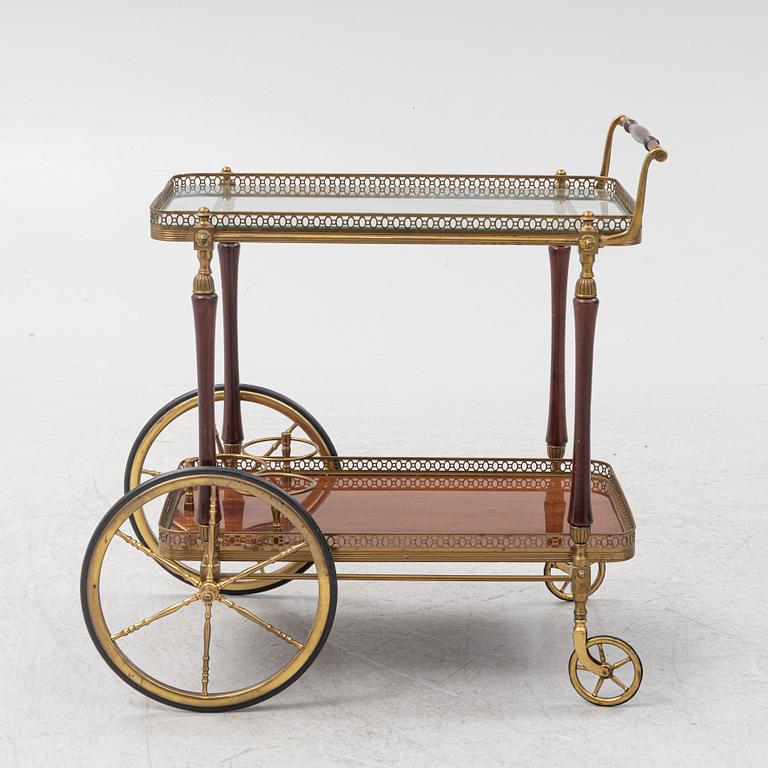A serving trolley, second half of the 20th Century.