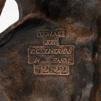 Umbrella stand, circa 1900.