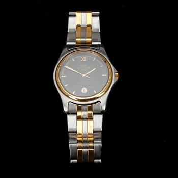 RANNEKELLO, miesten. Glycine, teräs. Sveitsi 1990-luku.