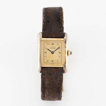 Cartier, Tank, wristwatch, 20.5 x 20 (28) mm.