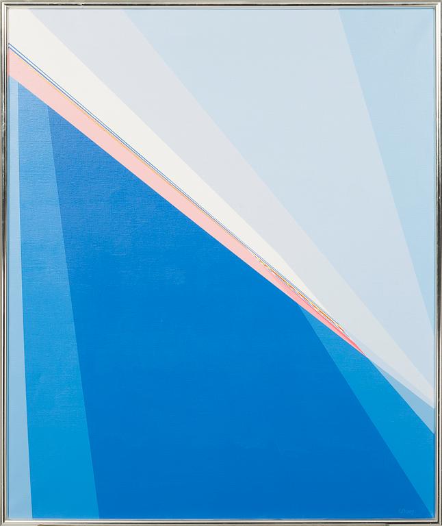 SÖREN EDSBERG, acrylic on canvas, signed.